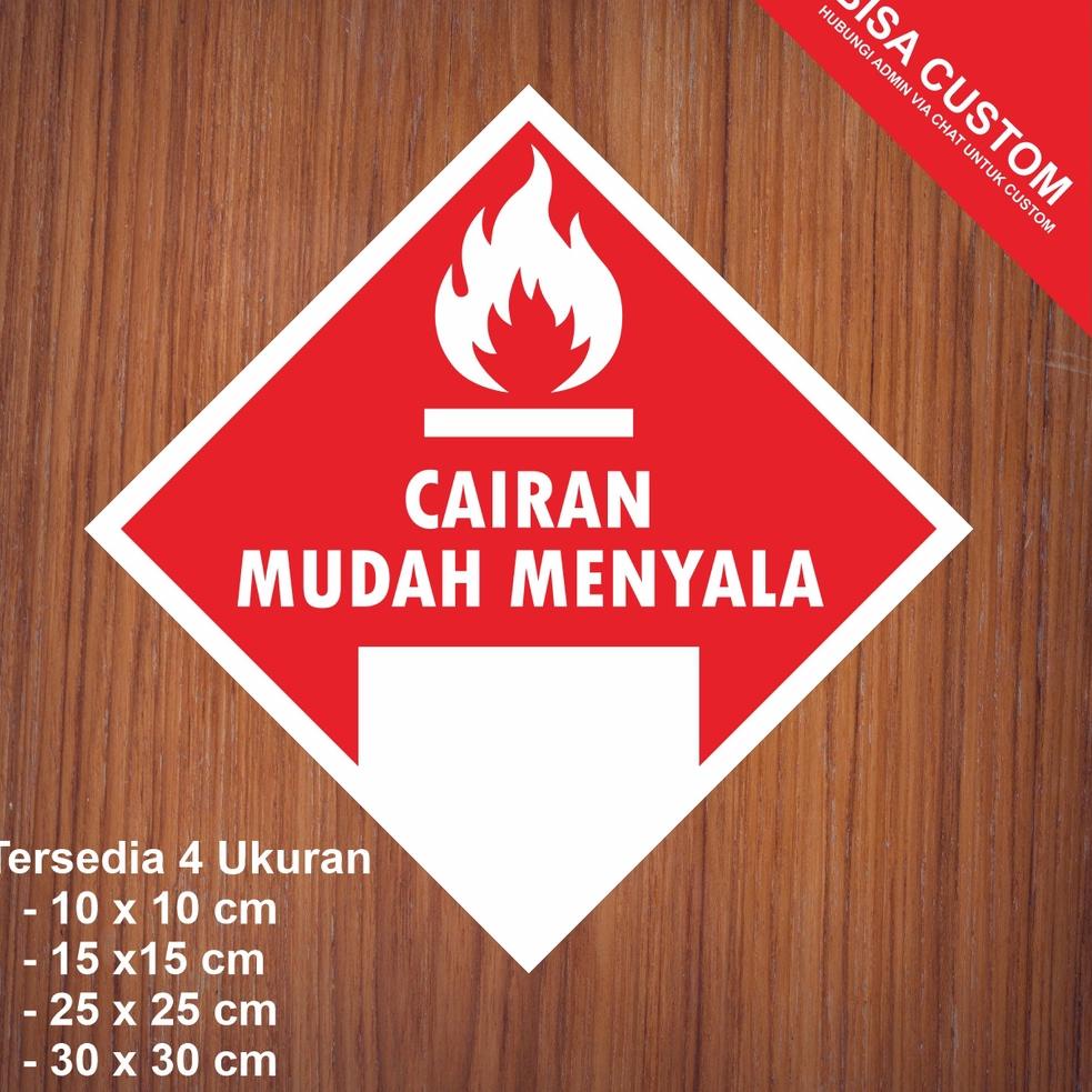 

NEW PRODUCT Sticker Label Tanda Simbol Limbah B3 Stiker Bahan Berbahaya dan Beracun STIKER HAZMAT 3988 ぬ
