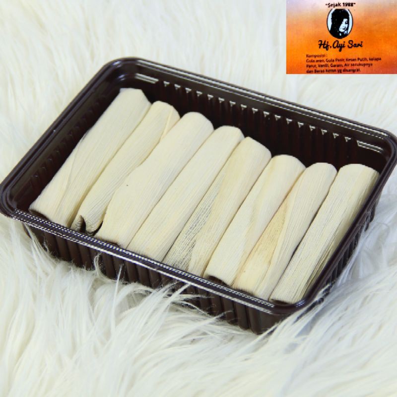 

dodol kacang Hijau daun jagung hj ai sari sejak 1988 500gr