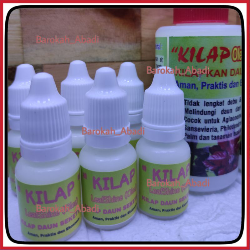 Leafshine KILAP Original Repack 10ml - Pengkilap/ Semir Daun dan Penggusir Hama