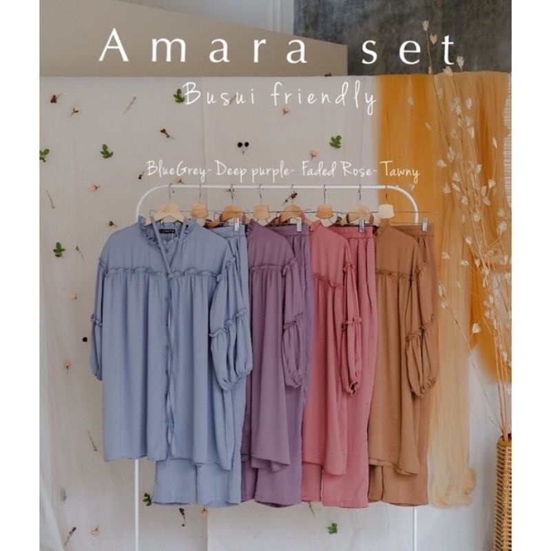 Amara set by zhafa official