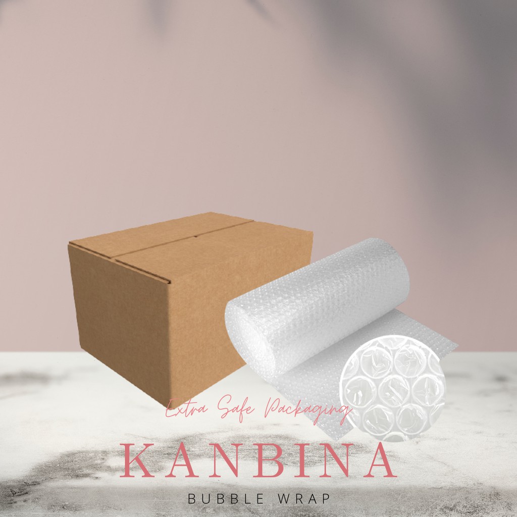 

Extra Bubble Wrap & Paper Box for Safe Packaging