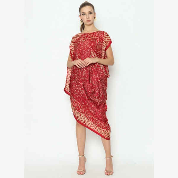 Unik RINJANIE AVON-BATIK IMLEK BATIK MERAH-DRESS BOMBAI CHANTEL PARANG MIX - all size Diskon