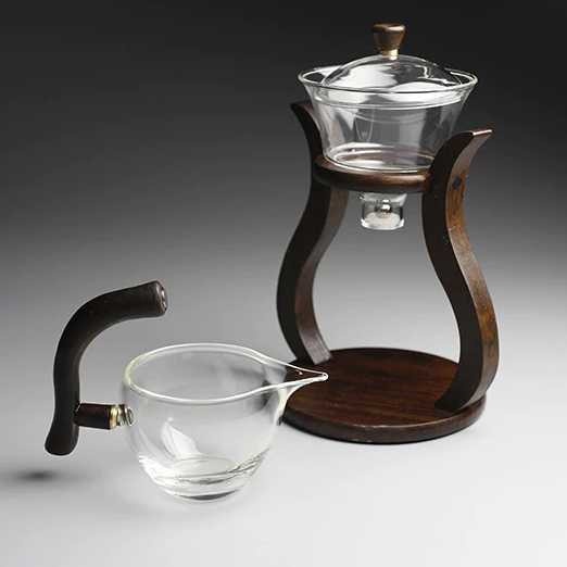 Pitcher Pembuat Teh Tradisional Infuser Teapot Kaca Borosilicate Glass