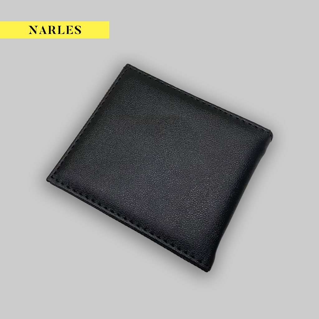 Dompet Kulit Pria Narles - Lipat Dompet Kulit Men Fashion Leather Wallet