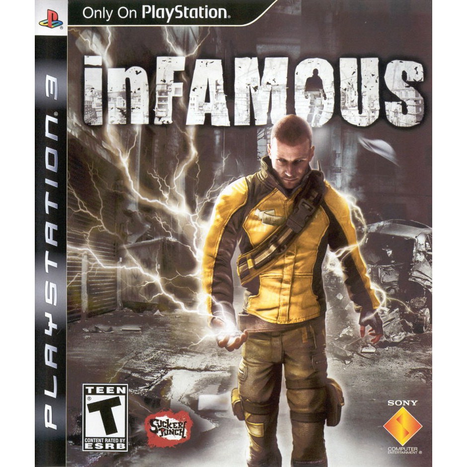 KASET GAME PS3 PKG INFAMOUS