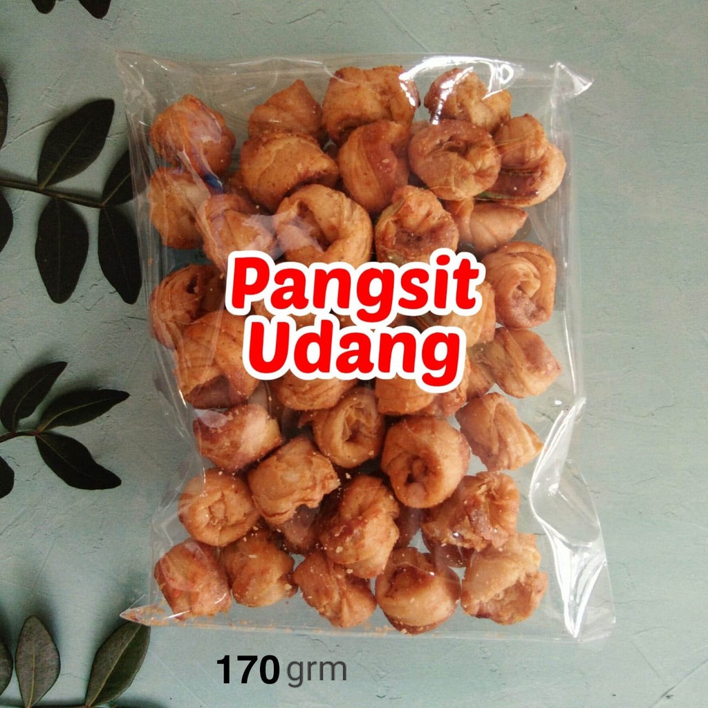

Pangsit Udang Cemilan Khas Indonesia Kemasan 170gr Murah Enak!