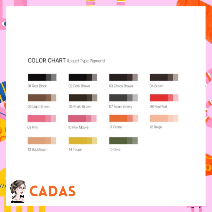 DEAL TINTA DR DRAWING ORIGINAL KOREA  TINTA SULAM ALIS DAN BIBIR