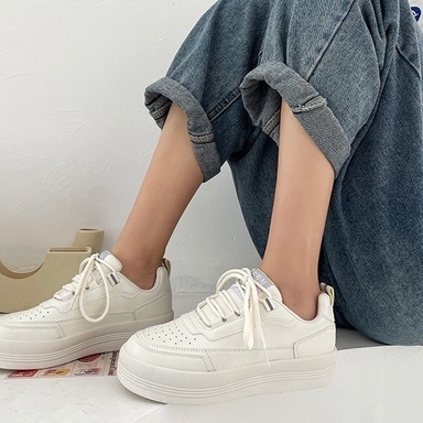 SW37 Sepatu Sneakers Tali Wanita Import Korea - Sepatu Import Sneakers Wanita - Sepatu Kanvas Import