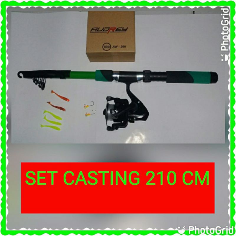 Set Pancing Casting 210 cm