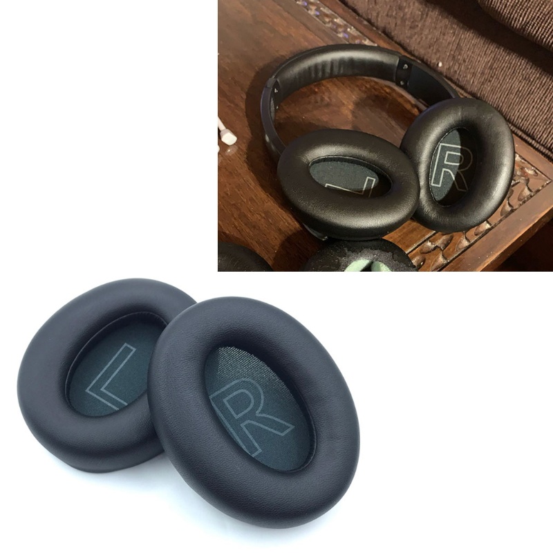 Vivi 2pcs Earpads Pengganti Bahan Memory Foam Untuk Headphone Anker Q20