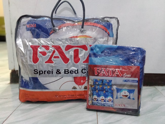 Fata Signature_bedcover Set Fata Signature New Doraemon Uk.180x200/160x200