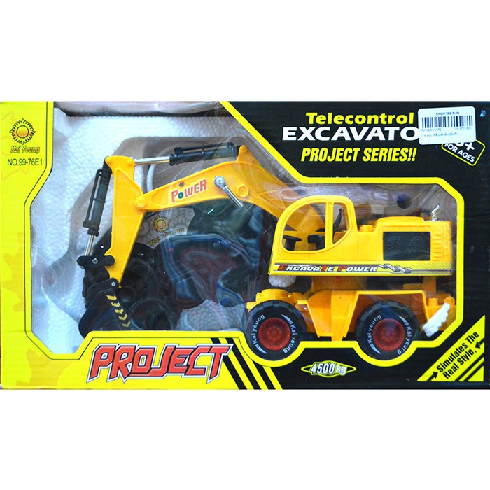 RC Truk Telecontrol Excavator - Remot Kontrol Exca Beko