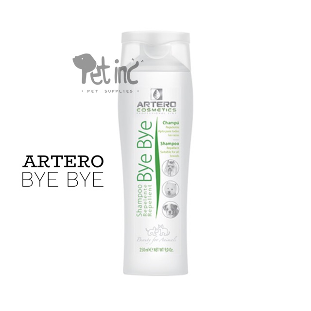 Artero bye bye shampoo kutu untuk anjing made in spain