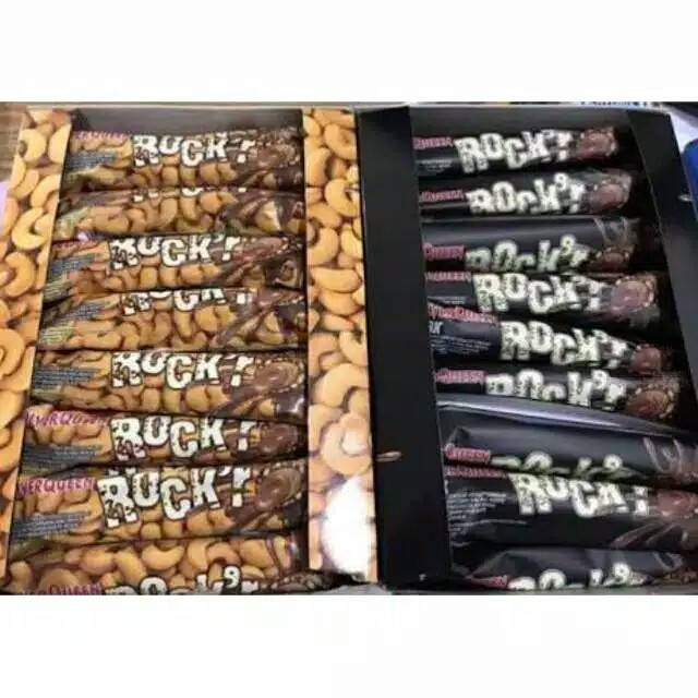

SILVERQUEEN ROCKR BOX 24 PCS X 22GR, SILVER QUEEN ROCK'R 22 GRAM DARK MILK COKLAT 1 DUS 24 PCS 22 GR