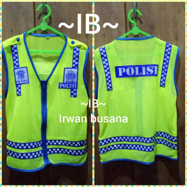 Baju rompi/kostum/atasan polantas dan powantas anak2