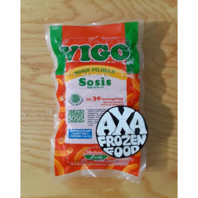 

sosis sapi & ayam Vigo 30pcs halal