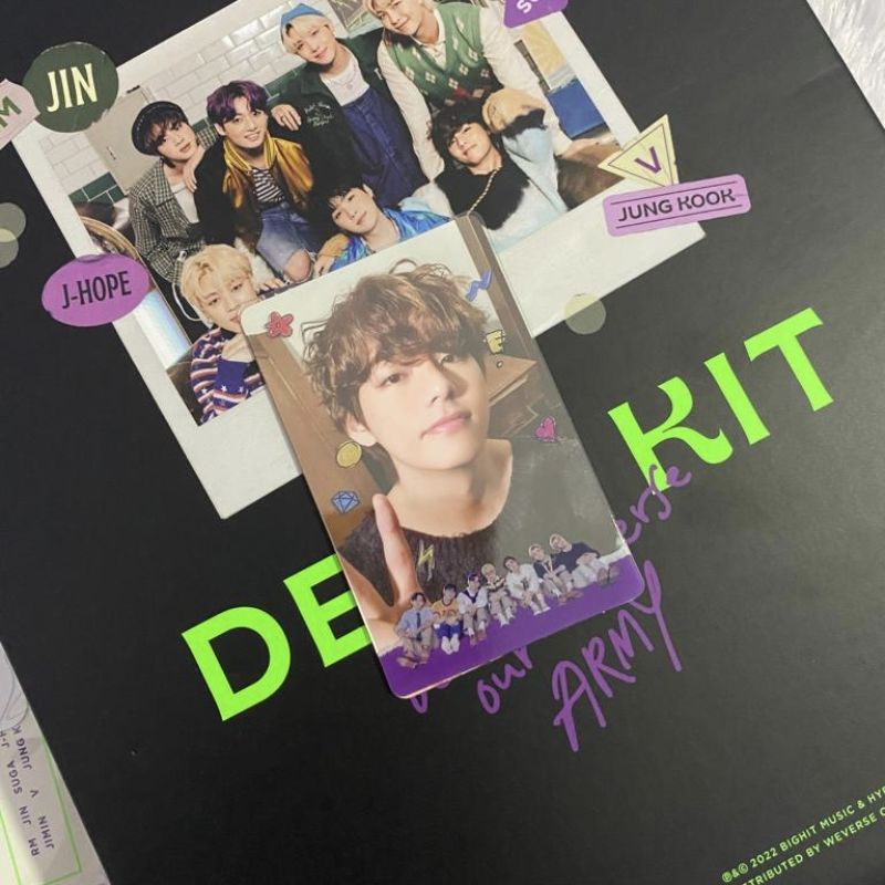 [ready] rpc deco kit bts taehyung v official