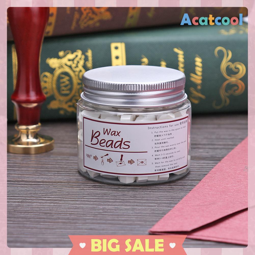 170pcs Tablet Lilin Segel Amplop Bentuk Oktagon Gaya Vintage