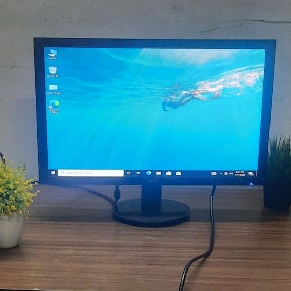 Monitor Acer 24 Inch K242HQL, HDMI, Like New, Dan Bergaransi