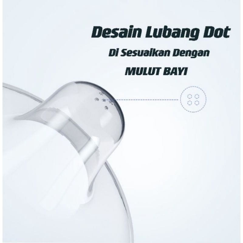 Dot Puting Susu Ibu Bayi Silikon BPA Free Pelindung Puting Susu Ibu