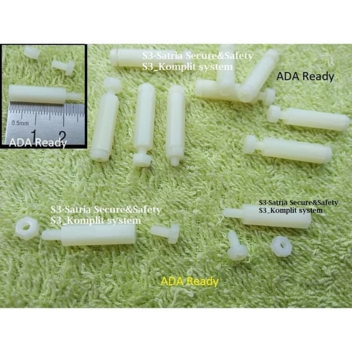 Spiser PCB 2cm Plastik / kaki PCB 2cm plastik / spaser speser 2 cm