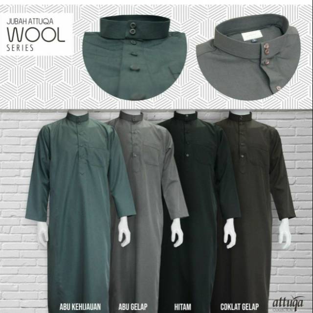 Jubah Wool Attuqa