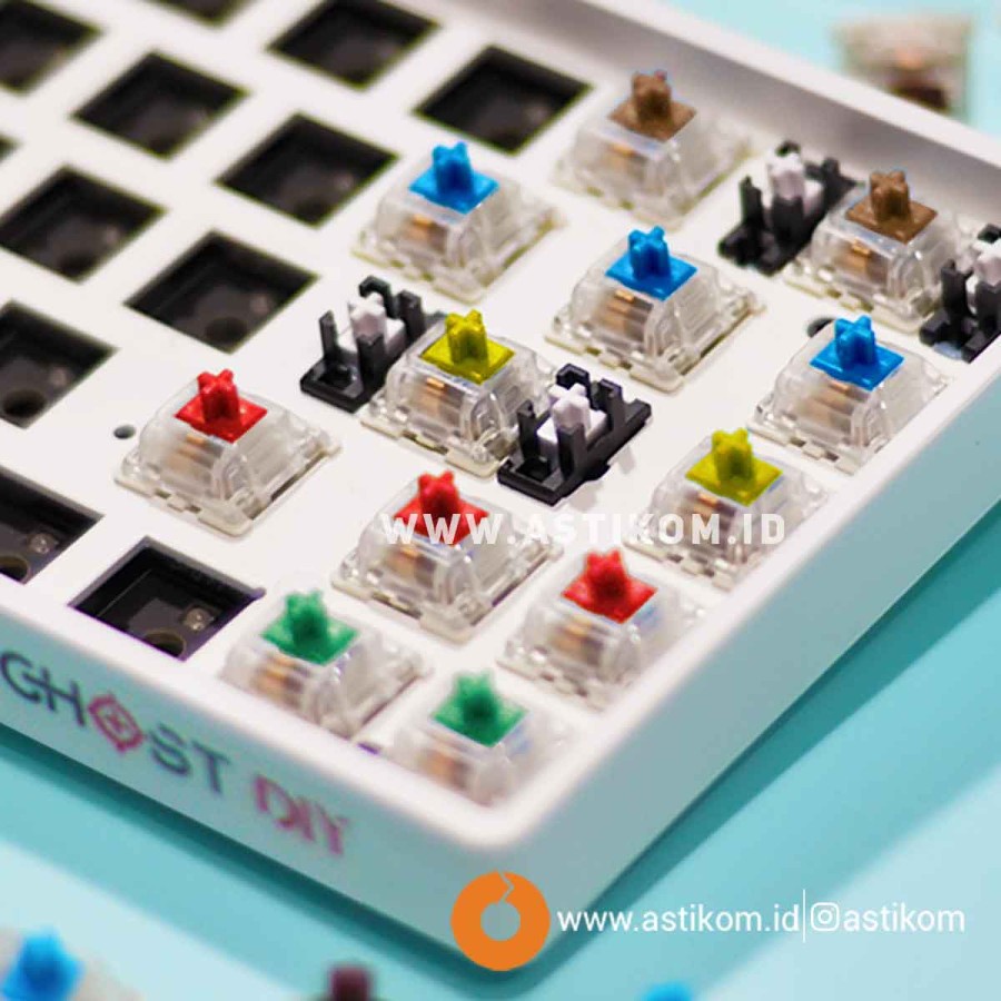 Gateron Switch Mechanical Keyboard 1 pcs | By Astikom