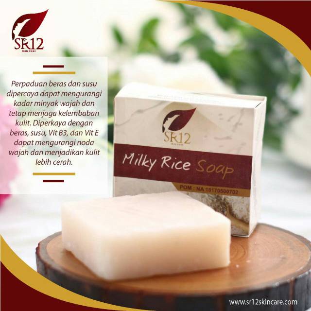 

MILK RICE SOAP SR12 .. MENCERAHKAN COCOK UNTUK SEMUA JENIS KULIT