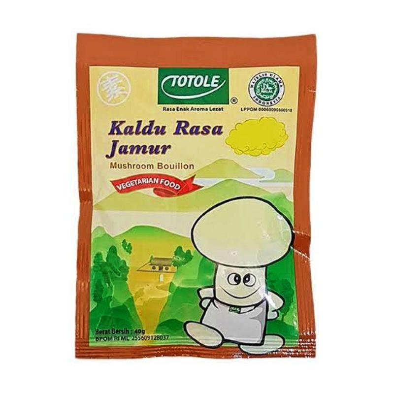 

TOTOLE KALDU JAMUR - 40 GRAM