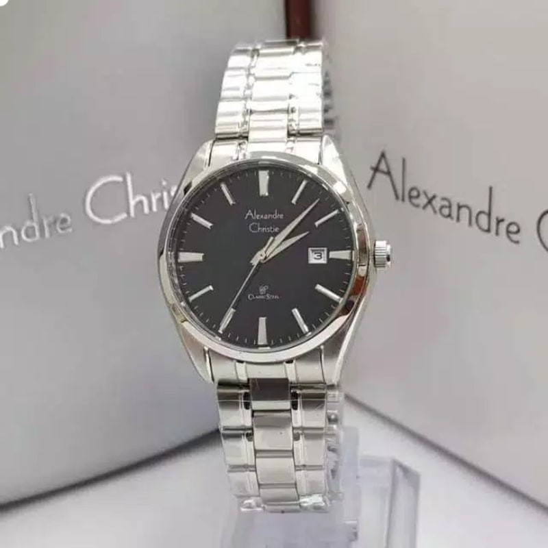 Jam Tangan Wanita Alexandre Christie 8515 AC8515 AC 8515 Couple Edition Original Garansi Resmi