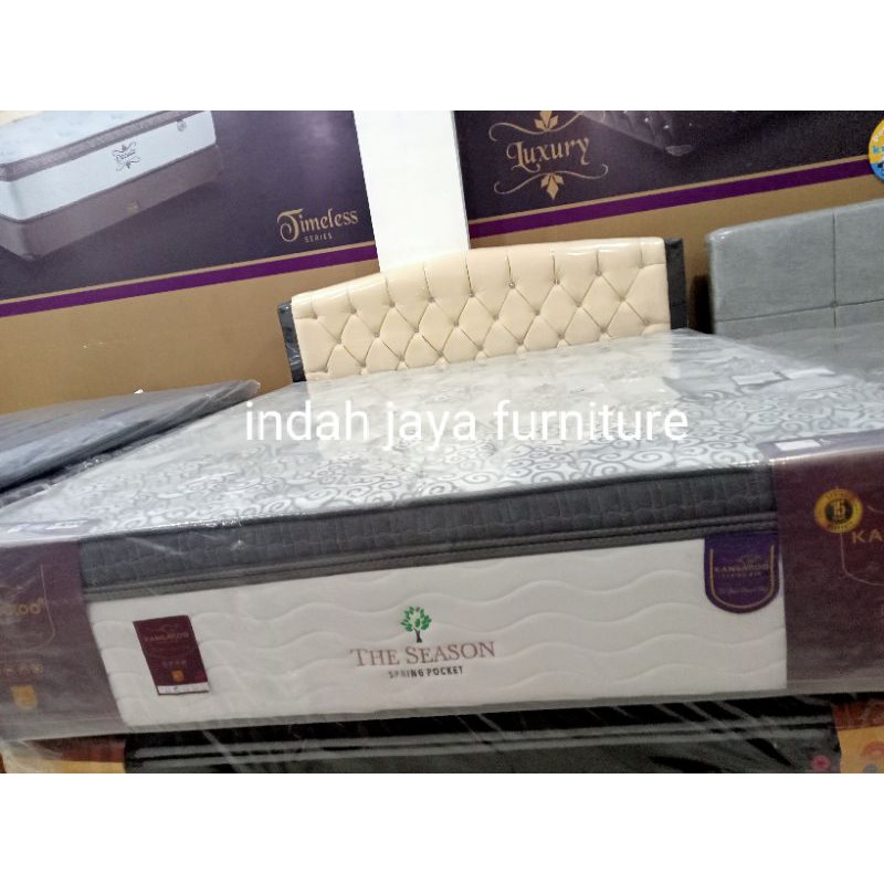 springbed kangaroo peer pocket dan encasment 180x200