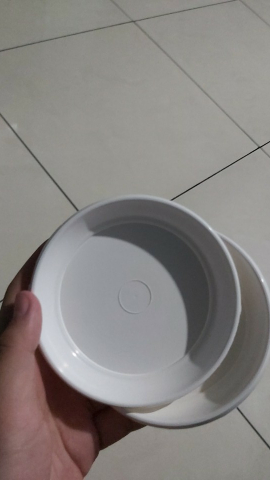 Tatakan Pot 12 Alas Pot Bunga Gbl T12 Putih Bersih Murah