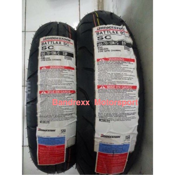 Cuci Gudang Ban Bridgestone Battlax for yamaha nmax 1set