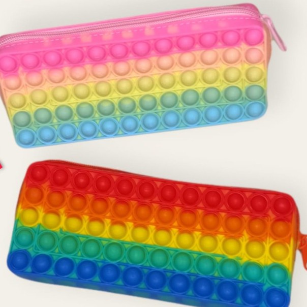 

SJS Kotak Pensil POP IT Alphabet/Silicon/Pencil Case/Fidget/Edukasi