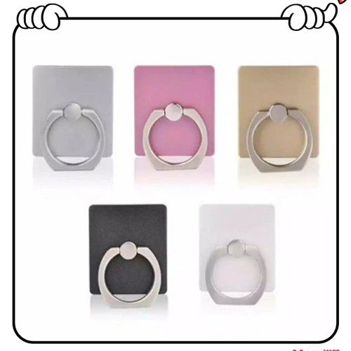 Iring Hp Smartphone Ipad Tab Android Iphone Ring Stand Holder Xiaomi Oppo Samsung Realme Vivo dll