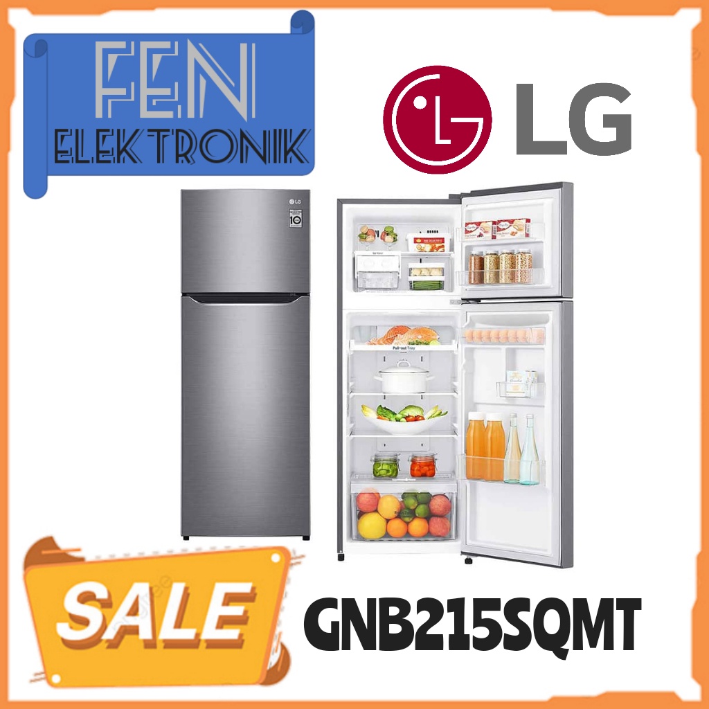 Kulkas LG 2 pintu GNB215SQMT kulkas LG inverter GNB215SQMT GNB215 LG