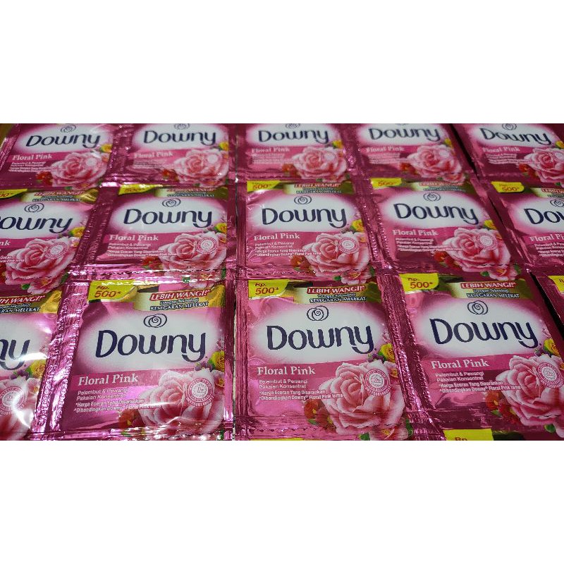 Downy Softener Floral Pink Sachet 10ml - Rentengan Molto - Harga murah Agen Grosir