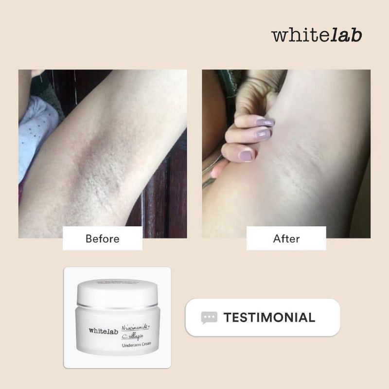 WHITELAB UNDERARM CREAM - PENCERAH KETIAK