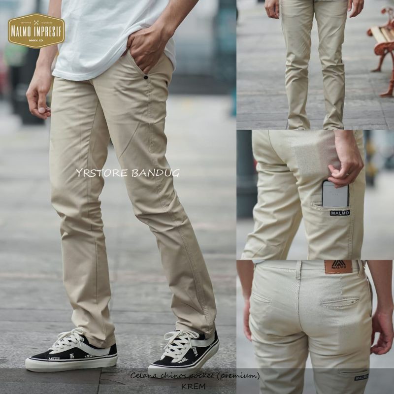 Celana Chino pocket original premium