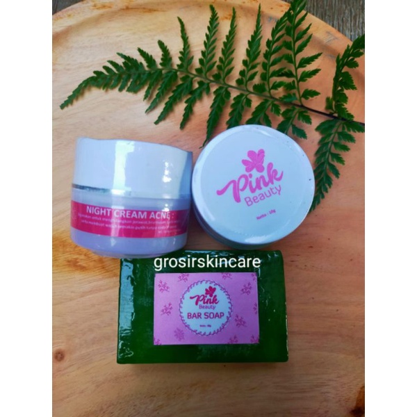 PINK BEAUTY PAKET ACNE WHITENING pink beauty pinkbeauty-Acne