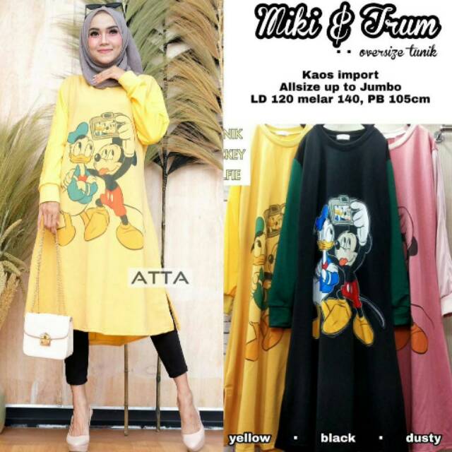 Kaos jumbo wanita.tunik jumbo.blouuse jumbo ld 120 ld 130 ld 140