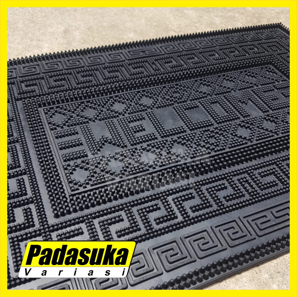 Keset Welcome Besar Keset Lantai Anti Slip Keset Kaki Keset Kamar Mandi Keset Depan Pintu Rumah 60x40 cm