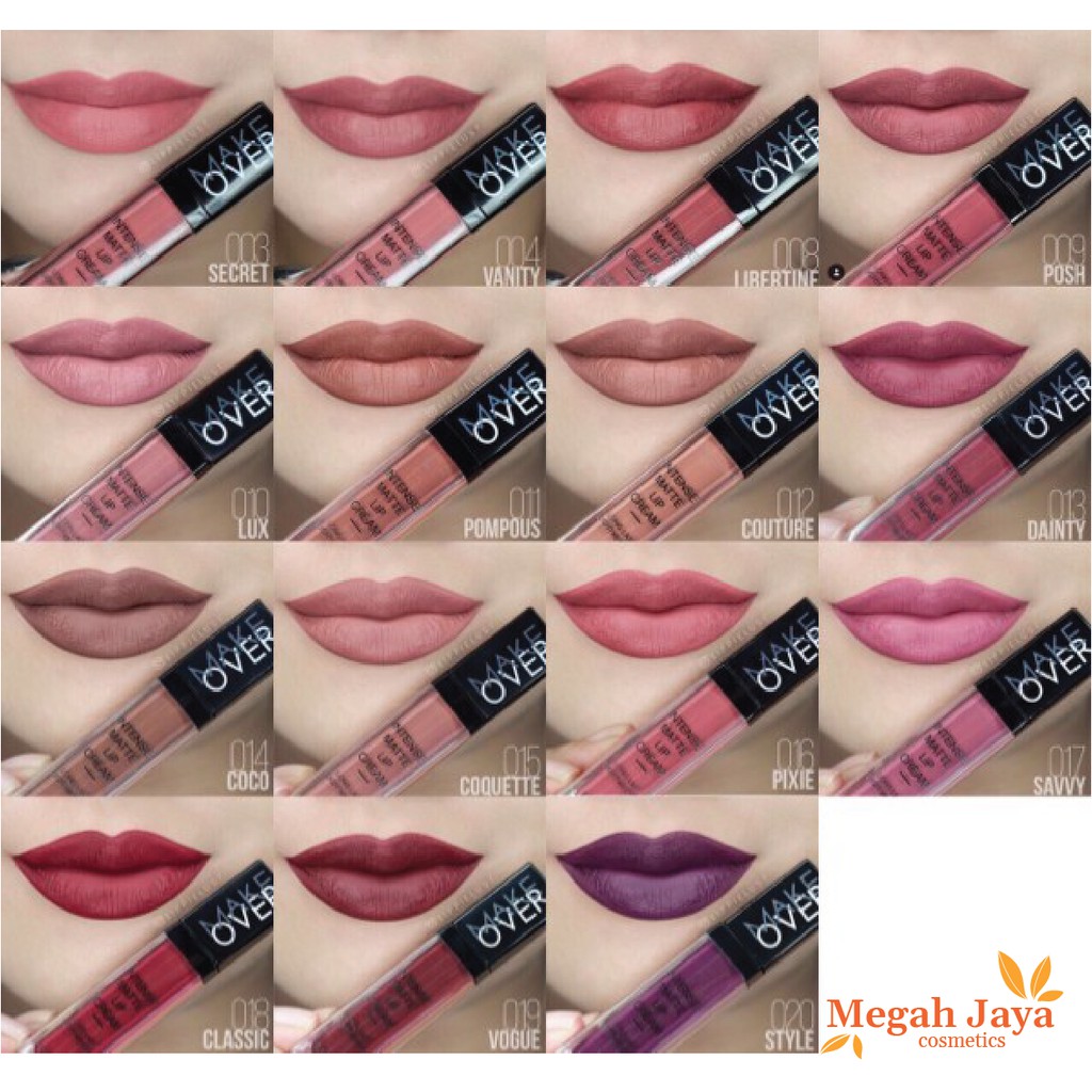 MAKE OVER INTENSE MATTE LIP CREAM 7 Ml @MJ