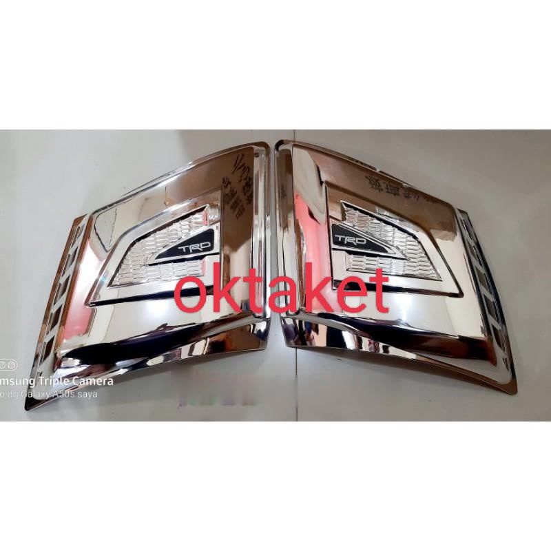 Side Vent samping Canter Fuso Trd Sportivo chrome garnish pipi