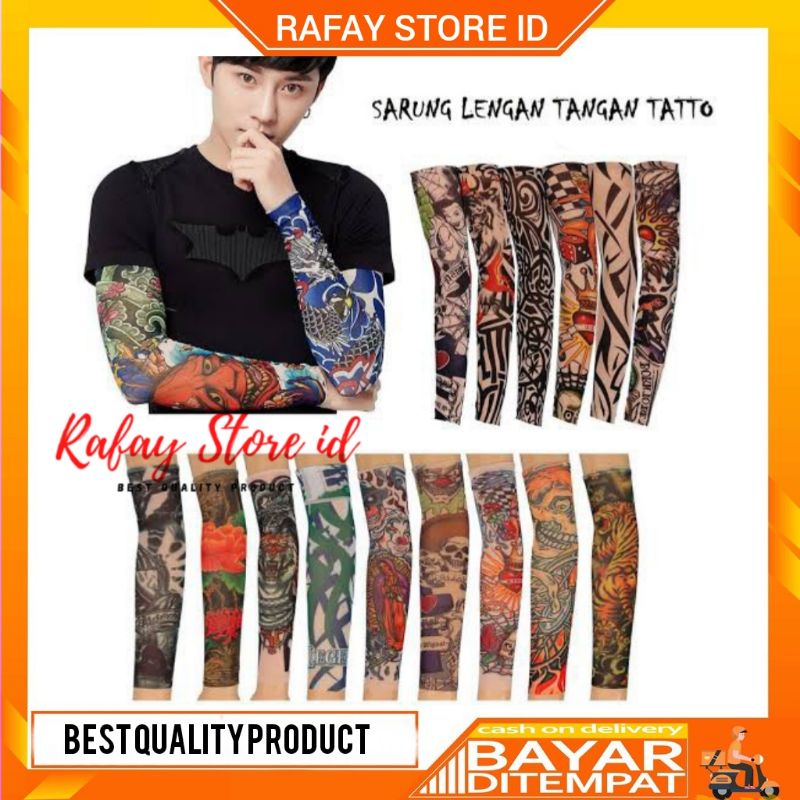 manset tato tangan pria