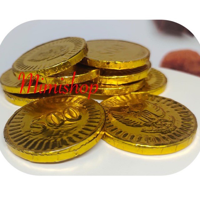 

COKLAT IMPORT BENTUK KOIN BERAT 250GR ISI KRGLBH 30PCS