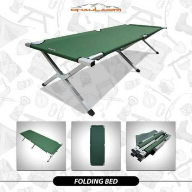 VELBED MEJA TIDUR CAMPING OUTDOOR