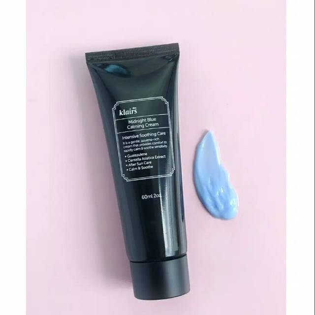 NEW not PRELOVED KLAIRS MIDNIGHT BLUE CALMING CREAM 60ml new packaging original korea for redness