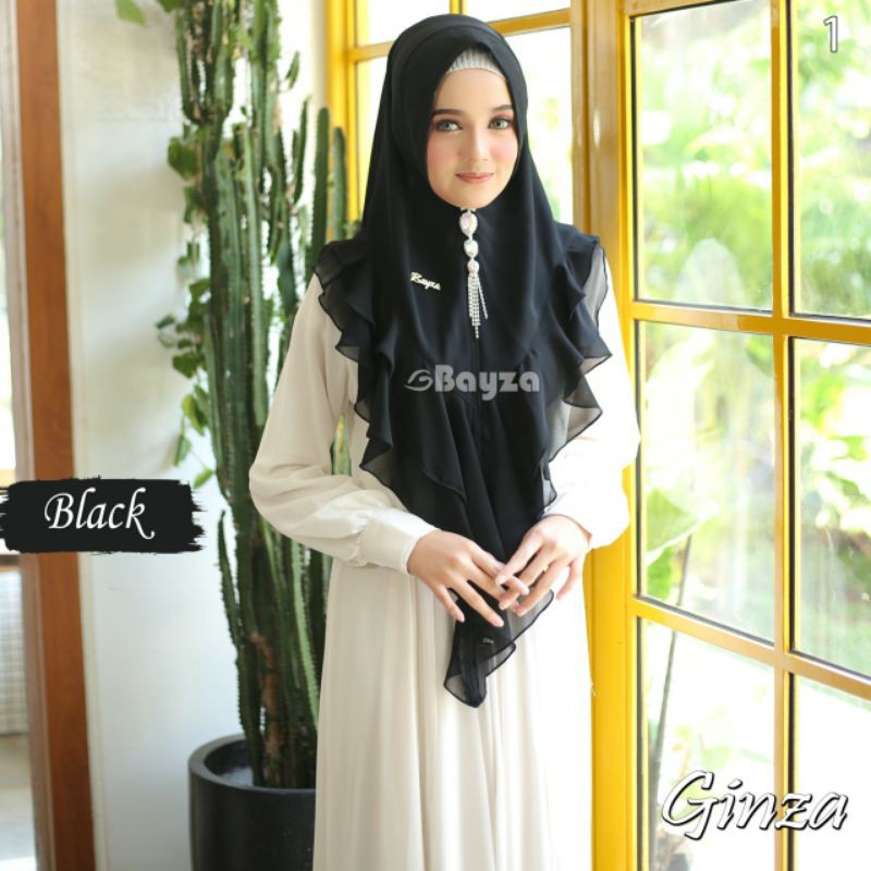 Jilbab Khimar Ginza ORIGINAL Bayza Hijab Sayra Group-3
