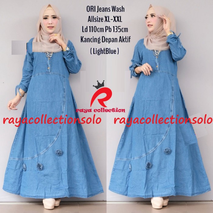 MAWAR MAXY JEANS / SHERLY JEANS GAMIS JEANS BUSUI